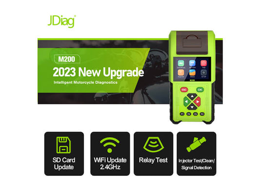 best motorcycle obd 2 scanner JDiag M200 in repair