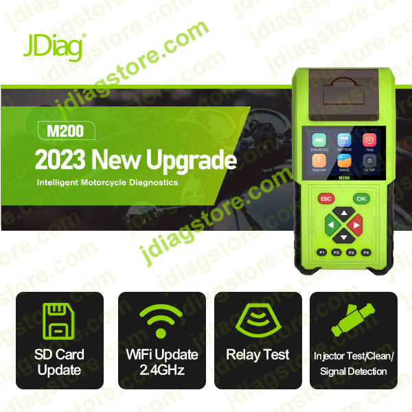 obd 2 scanner tool  equiped relay test  and injector test