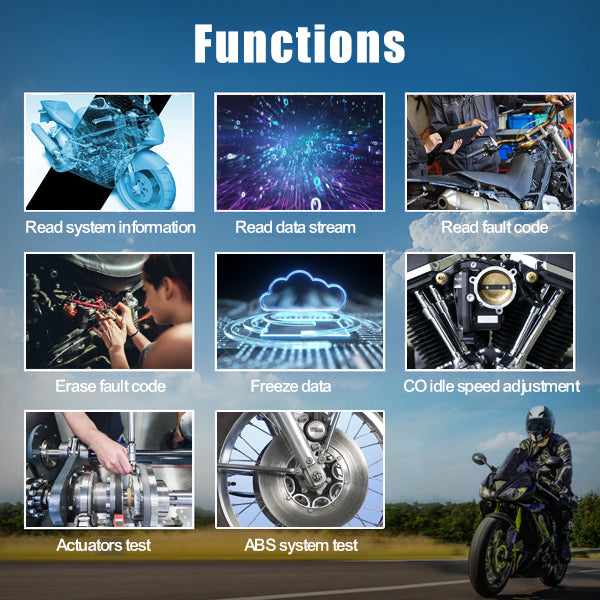diagntisc tool has 10+ service functions
