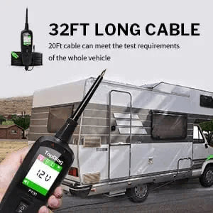 Power Probe P100 has 32FT Long Cable