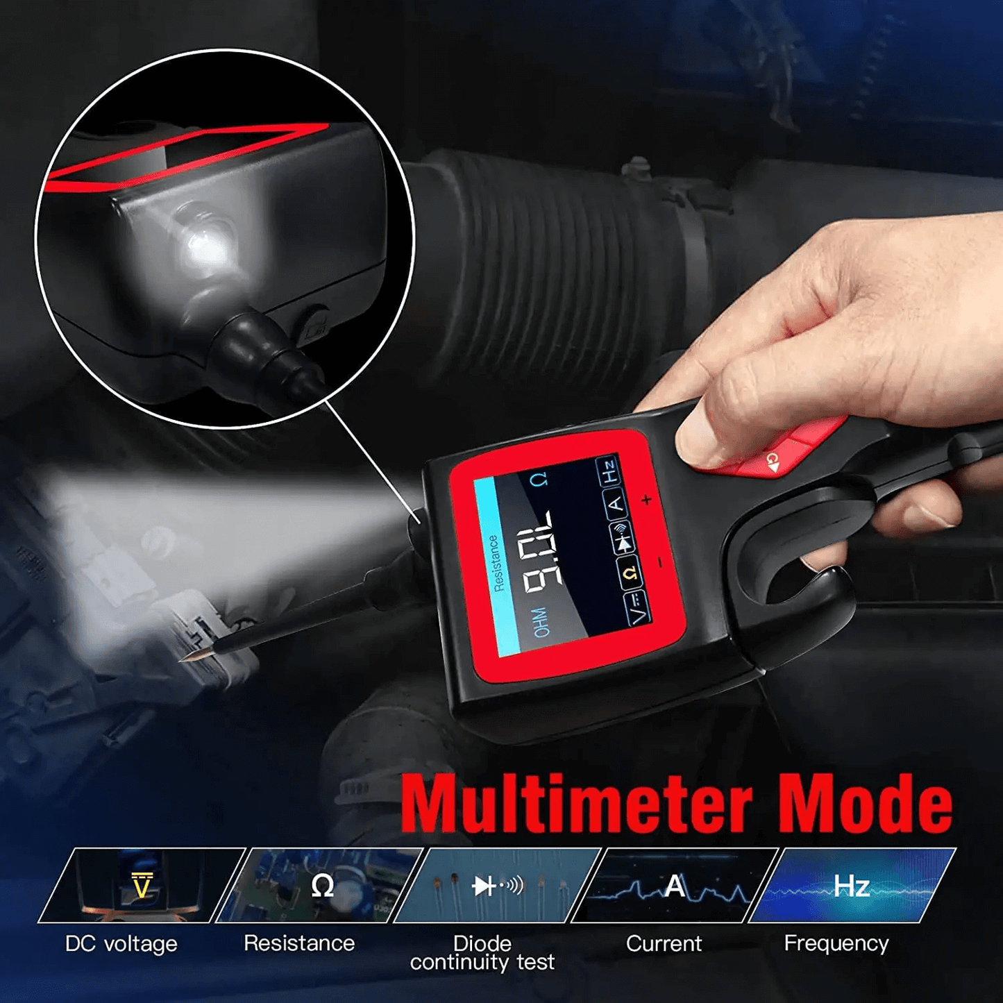 Power Probe Topdiag P200 Mutimeter Mode