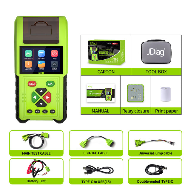 the package list of  diagntisc tool OBD version