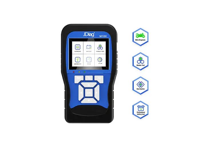 What can JDiag motorcycle code reader do for you?