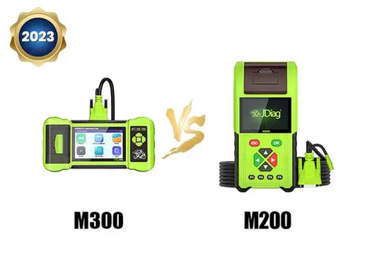 2023 JDiag best motorcycle obd 2 scanner: M200 VS M300