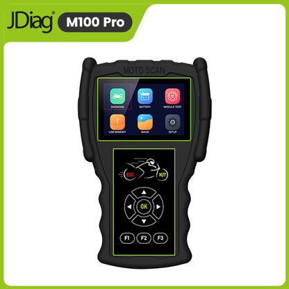 JDiag M100Pro OBD2 Motorcycle Scanner Diagnostic Code Reader For Honda  Kawasaki Honda