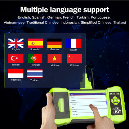obd 2 scanner tool  support mutiple language