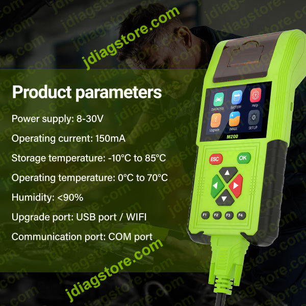 Specification of JDiag obd motorcycle scanner